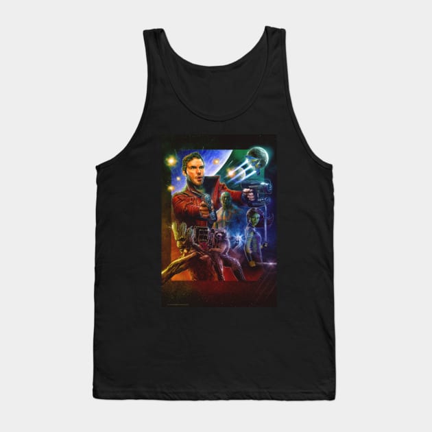 Guardians of the Galaxy Tank Top by spaceboycomics